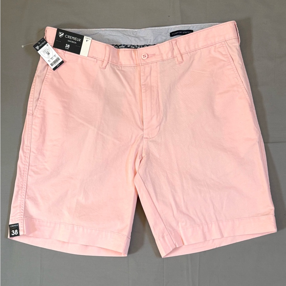 Daniel Cremieux Men's Light Pink‎ Flat Front Shorts